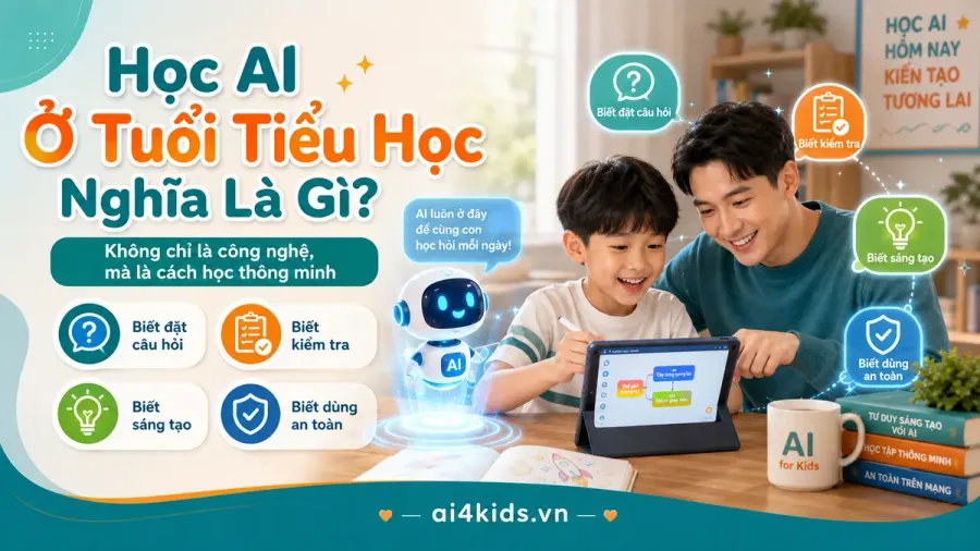 Khung nội dung thí điểm giáo dục AI