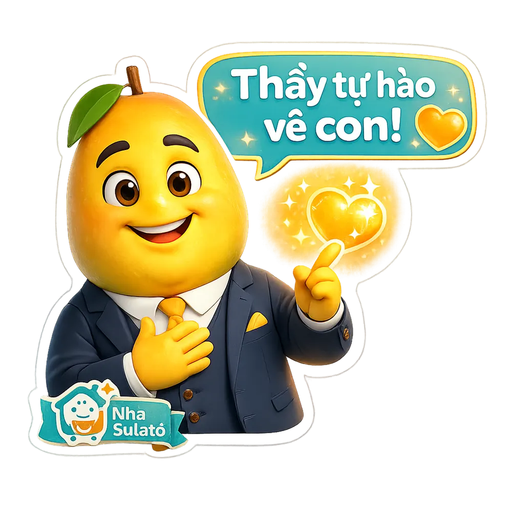 Thầy tự hào về con lắm