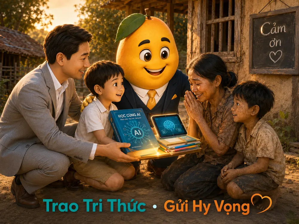 Trao tri thức, gửi hy vọng đến gia đình khó khăn